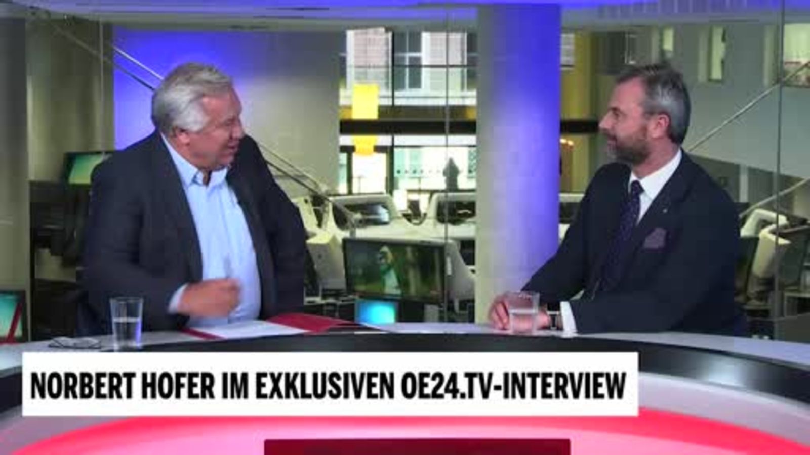 Norbert Hofer Im Oe Tv Interview Oe Tv