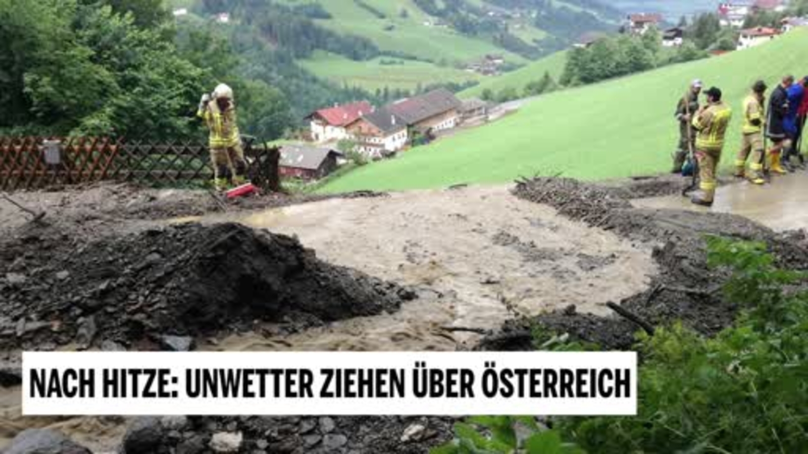 Unwetter Ziehen Ber Sterreich Oe Tv