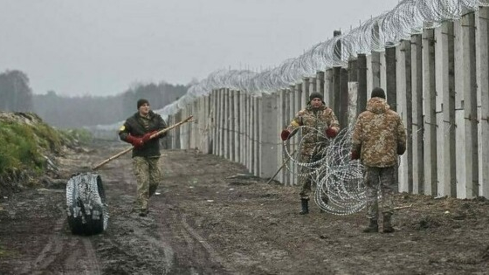 Ukraine Baut Mauer An Grenze Zu Belarus Oe At