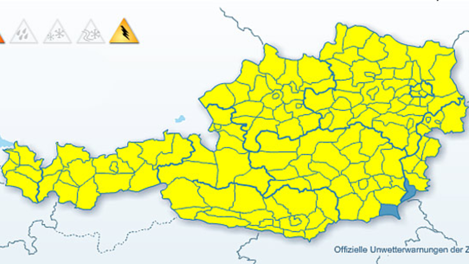 Nach Glut Hitze Unwetter Alarm in Österreich oe24 at