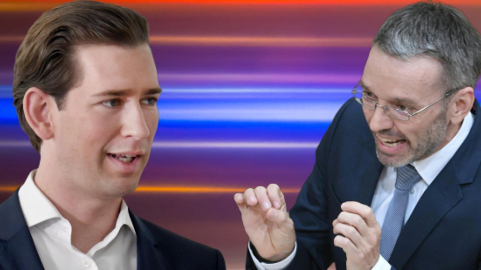 Interview Auf Oe24 Tv Kurz Und Kickl Im 1 Wahl Duell Politik Live