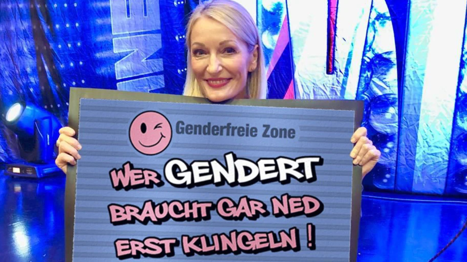 Kabarettistin Monika Gruber Wirbel Um Anti Gender Fu Matte Stars