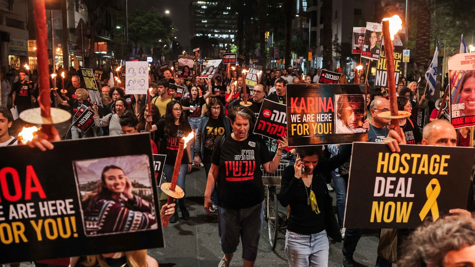 Tausende Protestieren In Tel Aviv Wieder F R Freilassung Der Geiseln