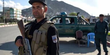 Afghanistan Polizei