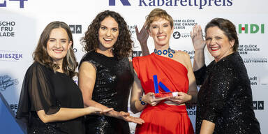 Magda Leeb, Antonia Stabinger, Elli Bauer und Sonja Pikart