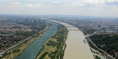 Ölfilm am Donaukanal entdeckt