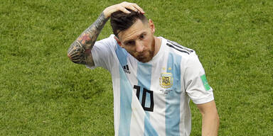 Traum geplatzt: Messi im Tal der Tränen