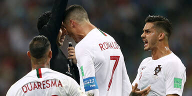 1:2 - Wutanfall von Ronaldo bei WM-Aus