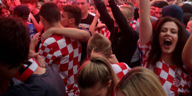 Kroaten feiern Mega-Party in Ottakring