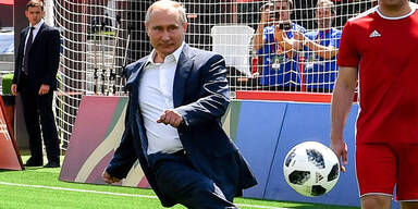 Putin nach Russen-Sensation im WM-Fieber