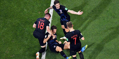Kroatien nach Elfer-Krimi im Halbfinale