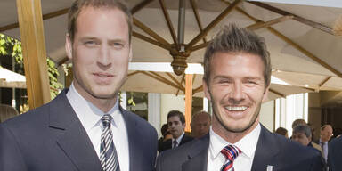 David Beckham, Prinz William