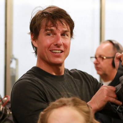Tom Cruise in Wiener U-Bahn