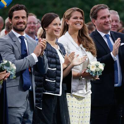 Strahlende Schweden-Royals