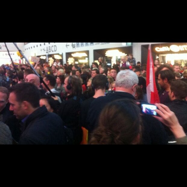 So jubelnd wurde Conchita Wurst empfangen