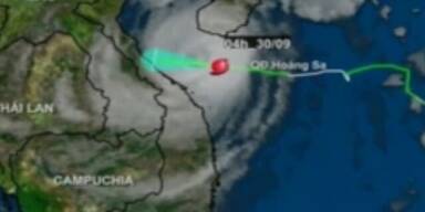 Taifun "Wutip" bedroht Vietnam