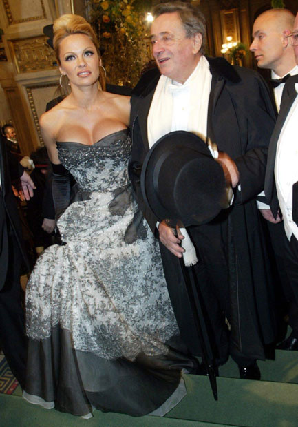 Pamela Anderson & Richard Lugner 2003 am Wiener Opernball