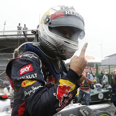Die besten Jubel-Bilder von Vettel