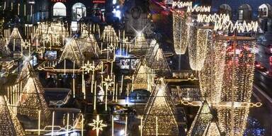 Weihnachtsbeleuchtung kostet Linz fast 400.000 Euro