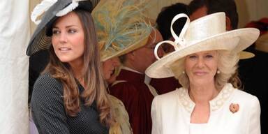 Kate Middleton & Camilla Mountbatten-Windsor, Herzogin von Cornwallt