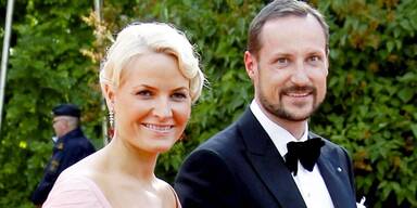 Kronprinz Haakon von Norwegin und seine Mette-Marit