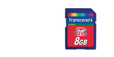 060920 Transcend SDHC 8 GB SD Karte 2