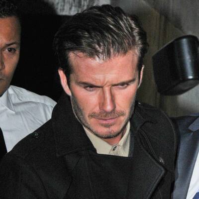 Beckham: Vor-Weihnachtsfeier mit Prinz Harry