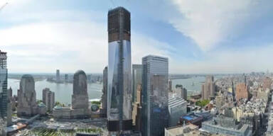 Neues WTC vor der Fertigstellung