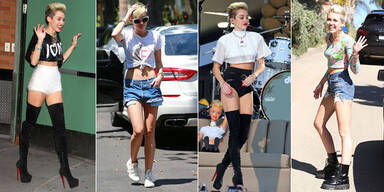 Miley Cyrus zeigt nackte Haut