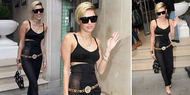 Miley Cyrus in gewagtem Outfit