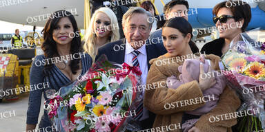 Kim Kardashian ist in Wien gelandet