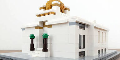Wiens Prachtbauten aus Lego-Steinen