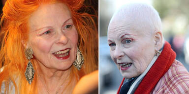 Vivienne Westwood mit Glatze