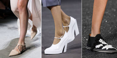 Die Schuh-Trends der Fashion Weeks