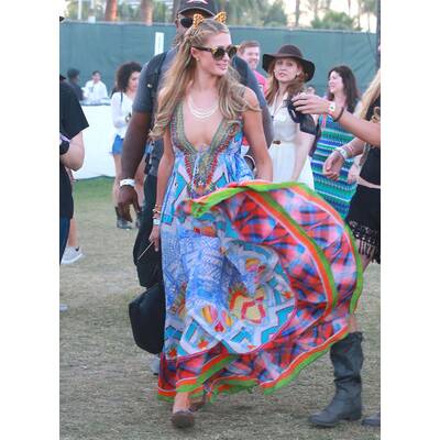 Paris Hiltons Coachella Looks