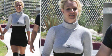 Britney Spears im freizügigen Kirchen-Outfit