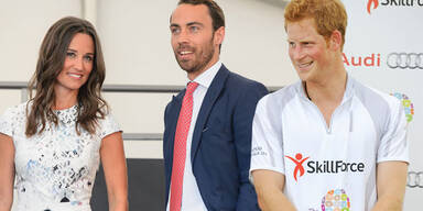 Prinz Harry, Pippa, James Middleton