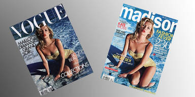 Kate Moss: Ein Bild - zwei Covers