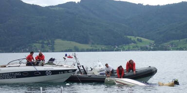 Mehrere gekenterte Boote von Seen geholt