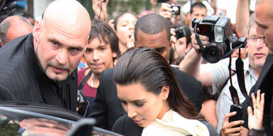 Kim Kardashian und ihr Bodyguard Pascal Duvier