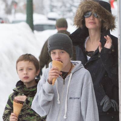 Jolie & Kids: Ein Eis im Schnee