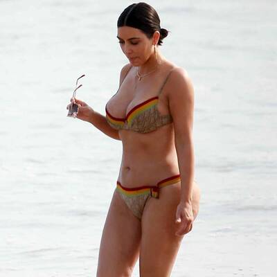 Kim Kardashian: Ihr wahrer Bikinibody