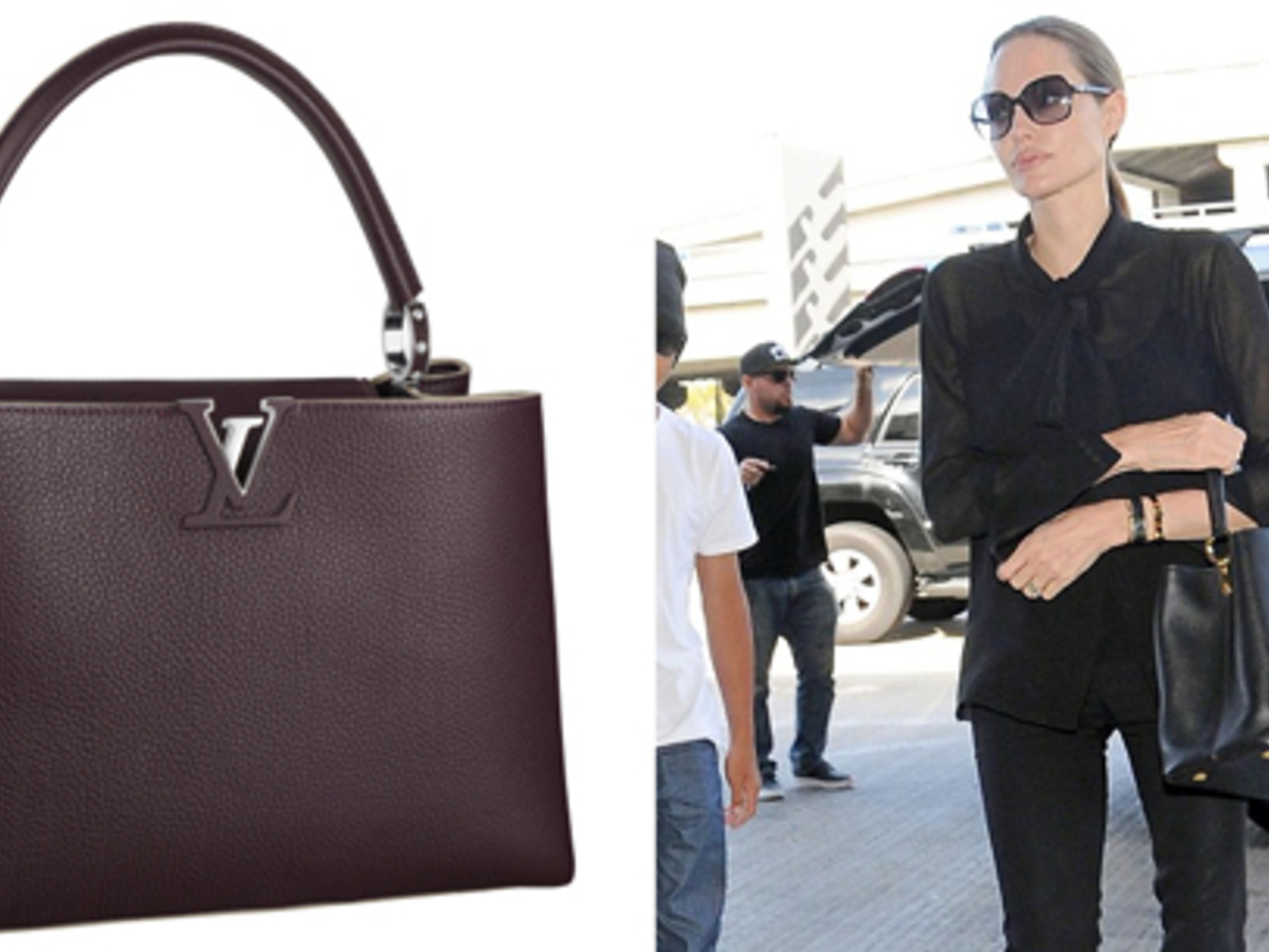 Angelina Jolie's Louis Vuitton Bag