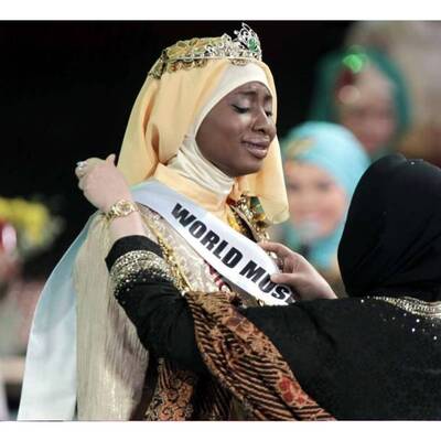 Studentin aus Nigeria ist „Miss Muslim World”