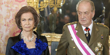 Königin Sofia, König Juan Carlos von Spanien