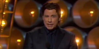 Travolta verärgert über verpatzte Oscar-Rede