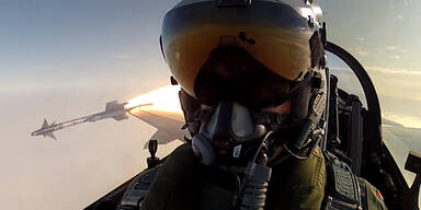 "Selfie" eines Kampfpiloten