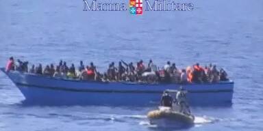 2500 Flüchtlinge vor Italien gerettet