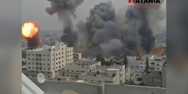 Video: Israel bombardiert Gaza