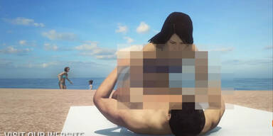 Sex am Strand: Verhaftet
